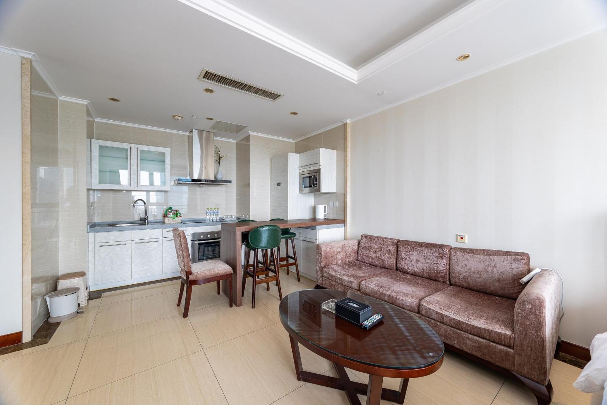 Qingdao Elegant Central Apartment מראה חיצוני תמונה