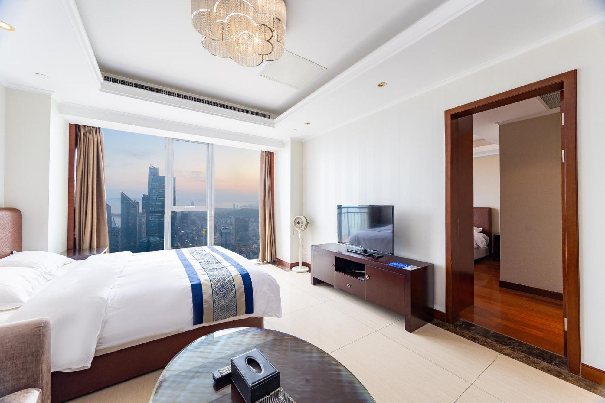 Qingdao Elegant Central Apartment מראה חיצוני תמונה