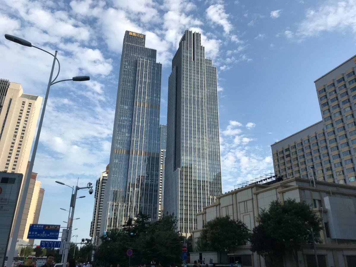 Qingdao Elegant Central Apartment מראה חיצוני תמונה